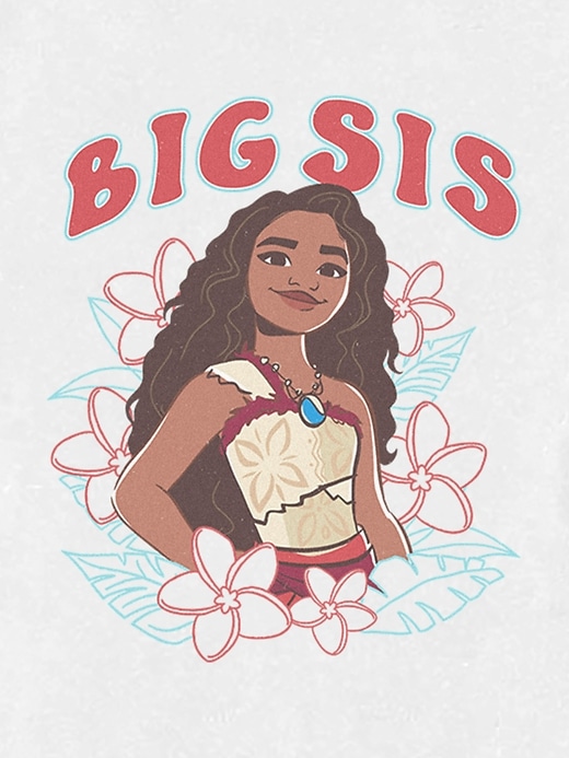 Image number 3 showing, Toddler Moana Big Sis Graphic T-Shirt