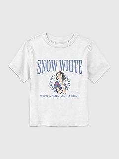 Toddler Snow White Collegiate Graphic T-Shirt