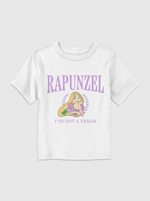 Image number 1 showing, Toddler Rapunzel Collegiate Graphic T-Shirt