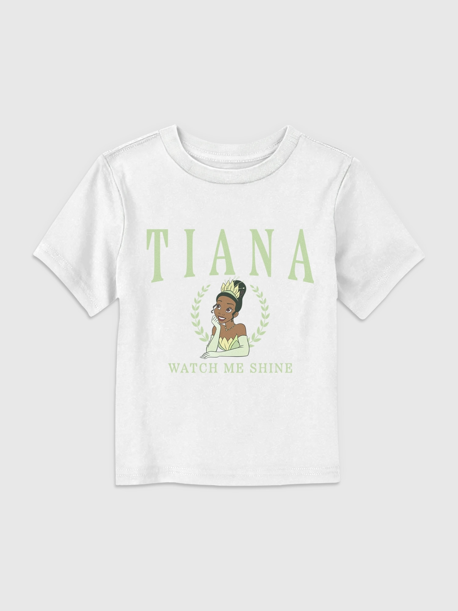 Toddler Tiana Collegiate Graphic T-Shirt - White