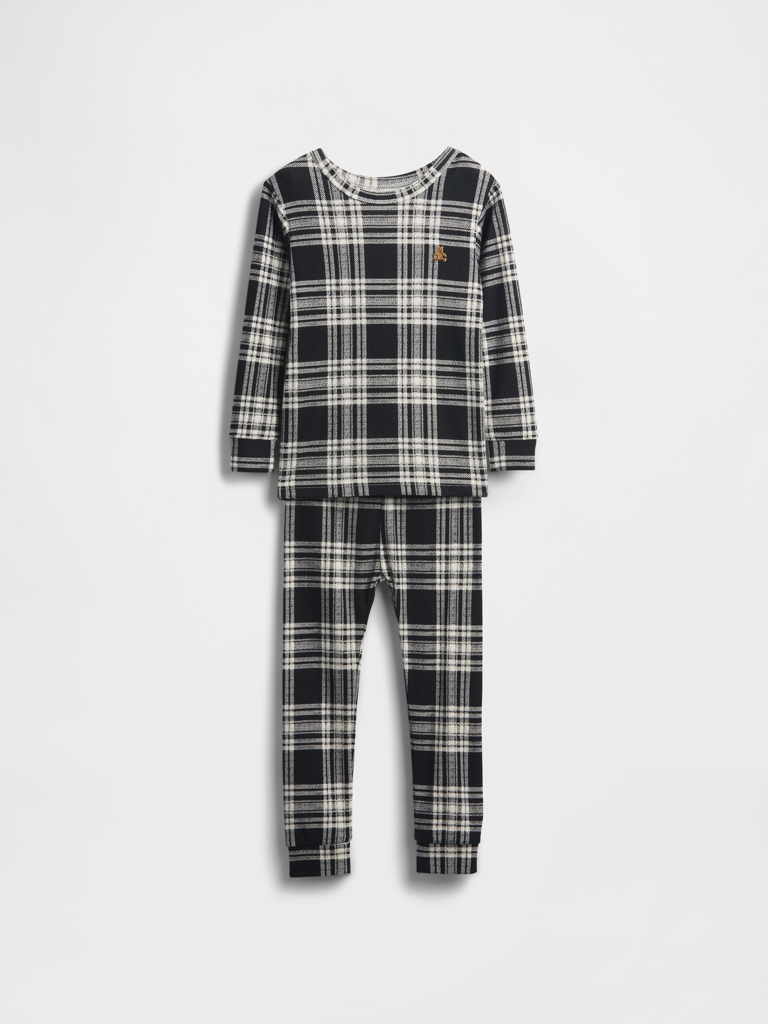 Kids & Baby Organic Brushed Cotton Holiday PJ Set
