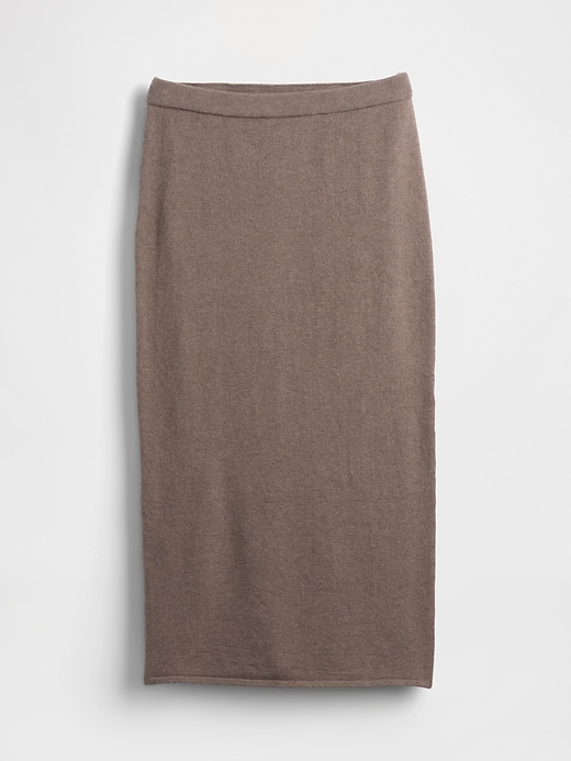 Image number 1 showing, CashSoft Stretch Midi Skirt