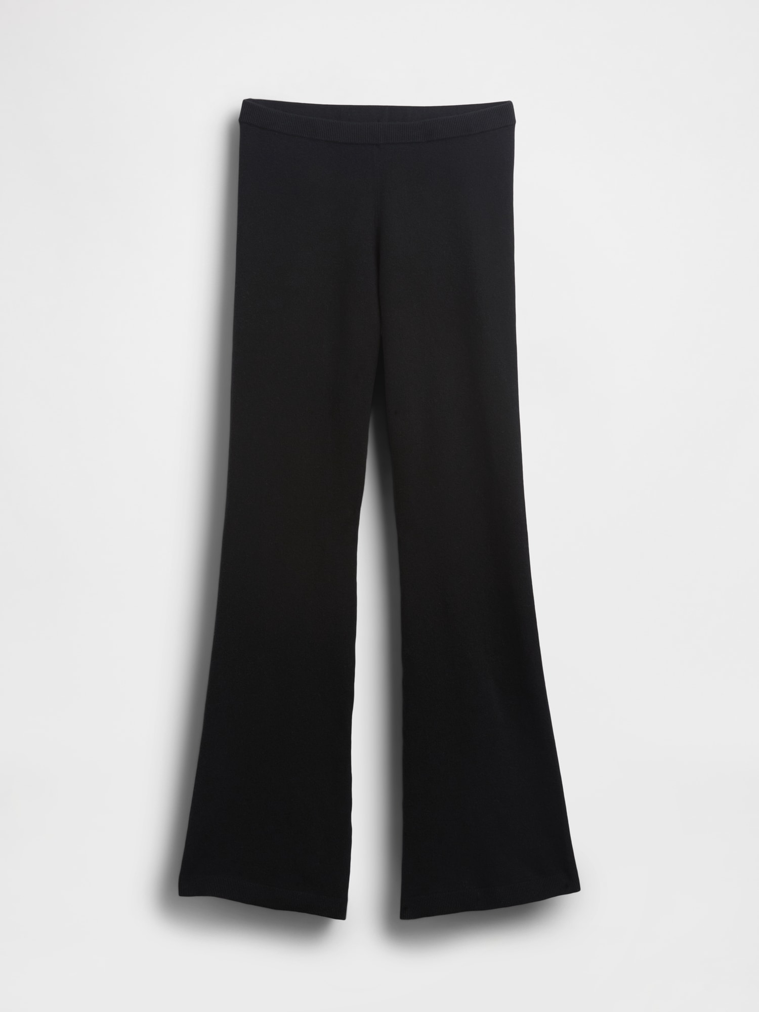 Gap Cashsoft Stretch Flare Pants In Black