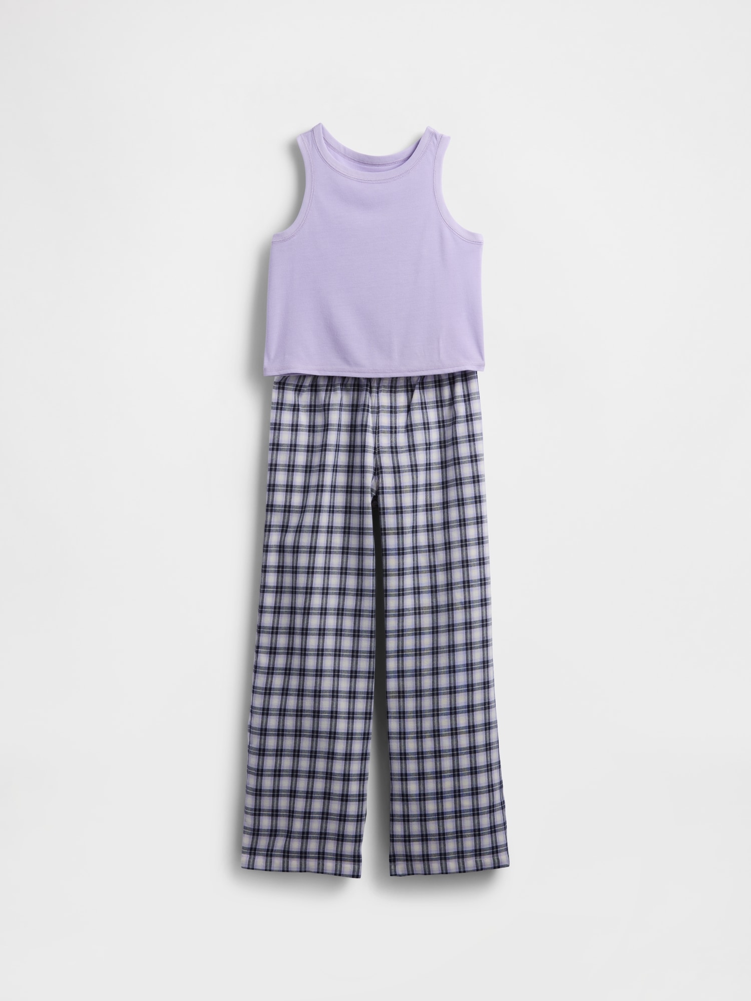 Kids Recycled Tank PJ Set