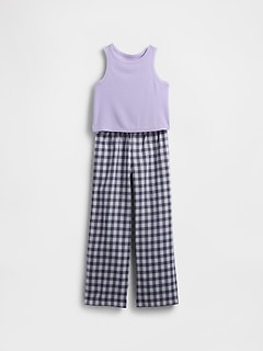 Kids Recycled Tank PJ Set