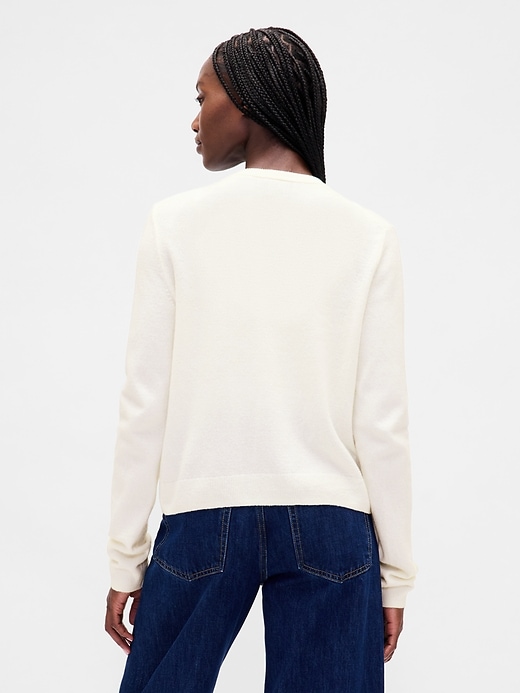 CashSoft Crop Cardigan