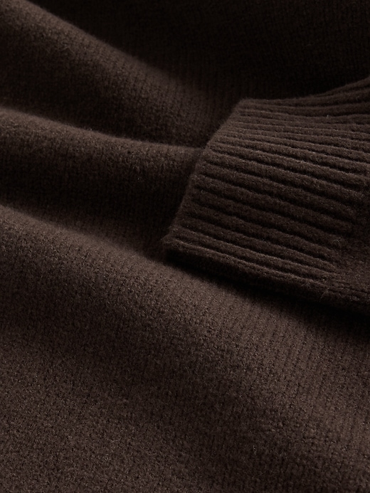 Image number 4 showing, CashSoft Oversized V-Neck Sweater
