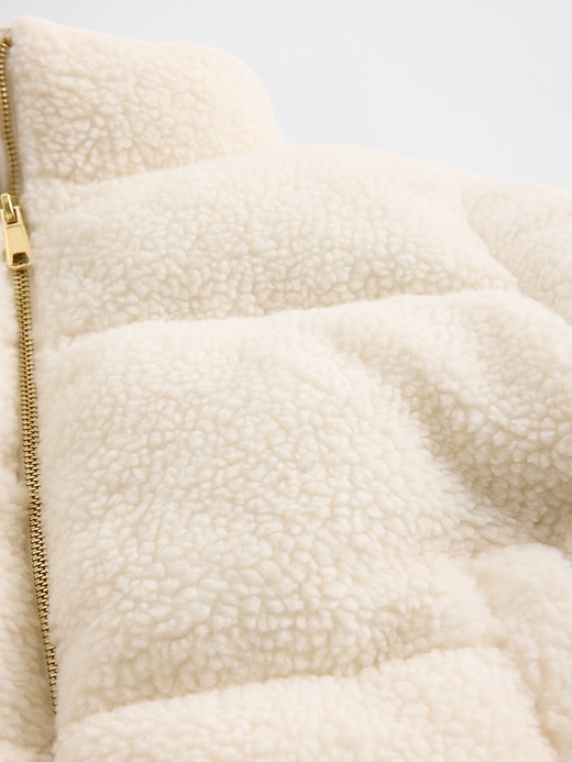Image number 3 showing, Kids Sherpa Puffer Jacket