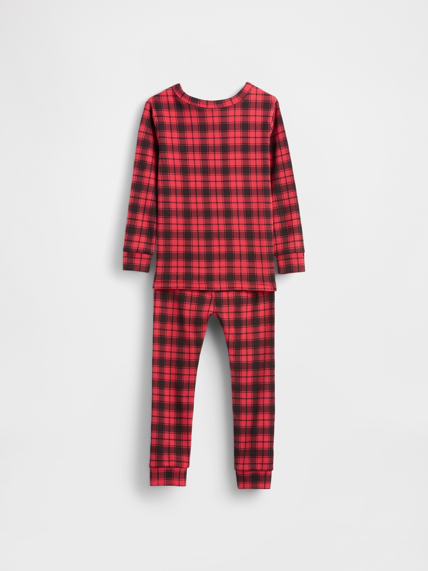 Kids & Baby Organic Brushed Cotton Holiday PJ Set