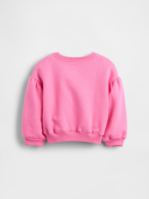 Image number 3 showing, Gap × Disney Baby & Toddler VintageSoft Logo Bubble Sweatshirt