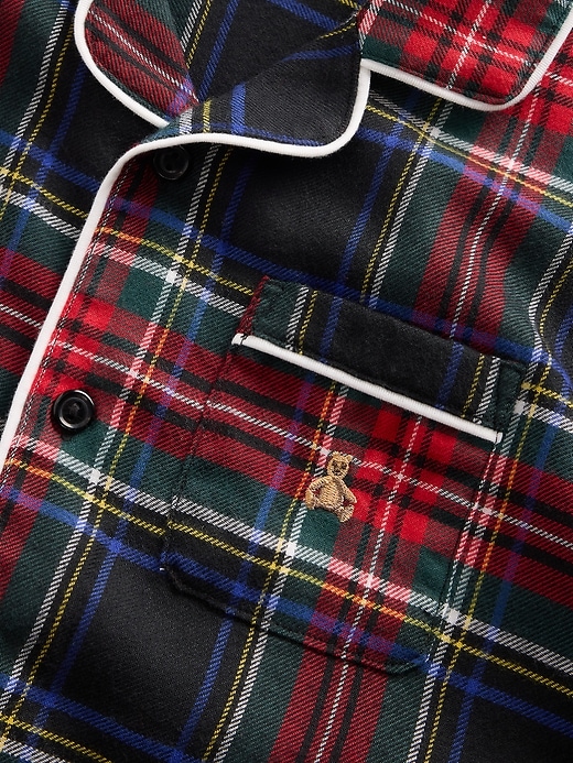 Image number 5 showing, Kids Recycled Flannel PJ Set