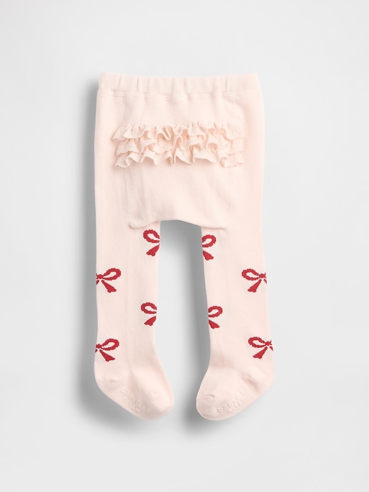 Image number 1 showing, Baby Ruffle Tights