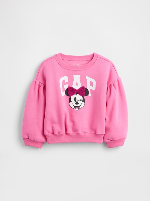Image number 2 showing, Gap × Disney Baby & Toddler VintageSoft Logo Bubble Sweatshirt