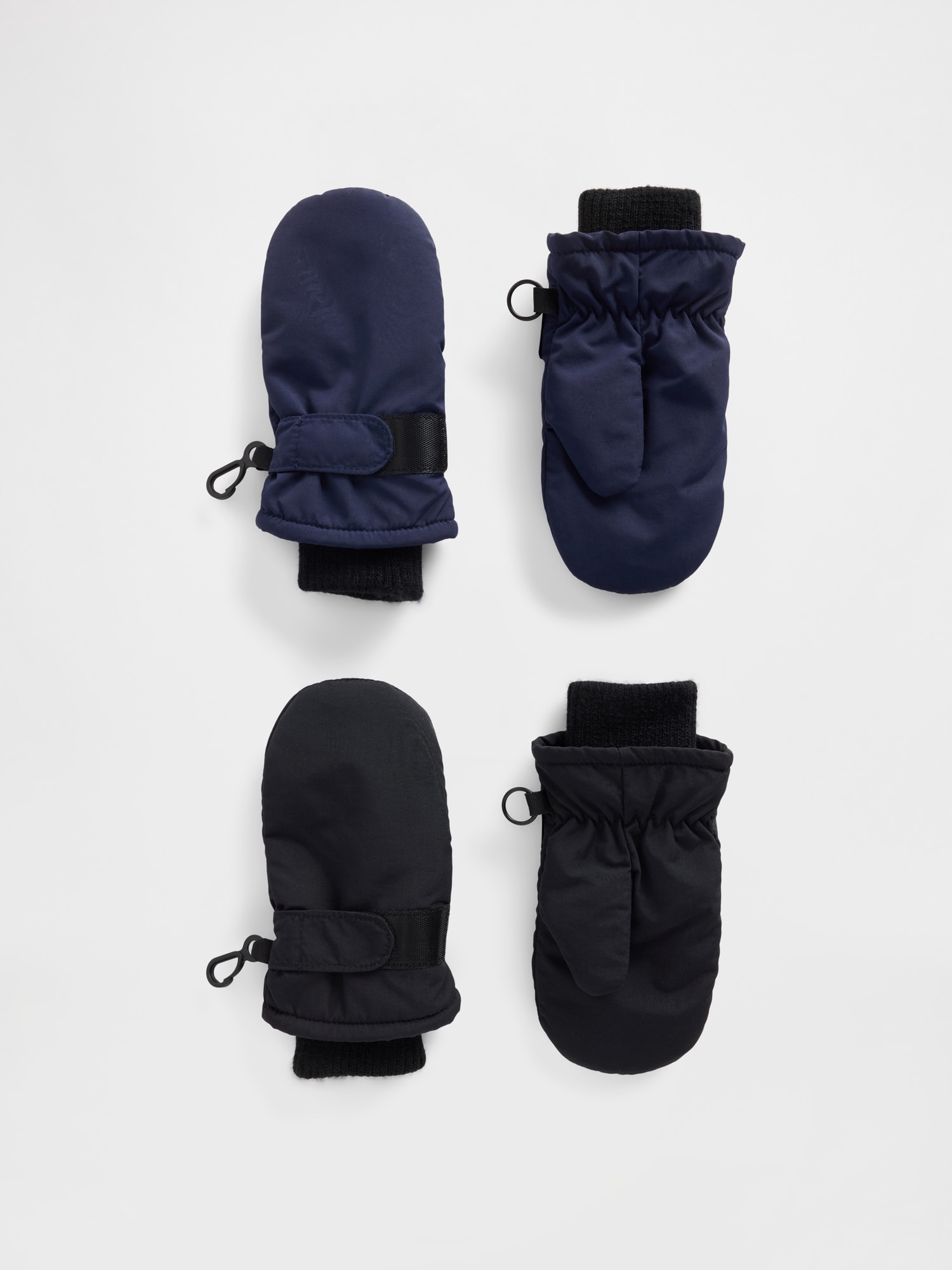 Toddler Snow Mittens (2-Pack) - Dark Night Blue