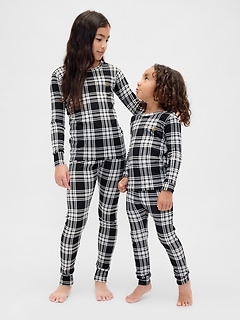 Kids & Baby Organic Brushed Cotton Holiday PJ Set