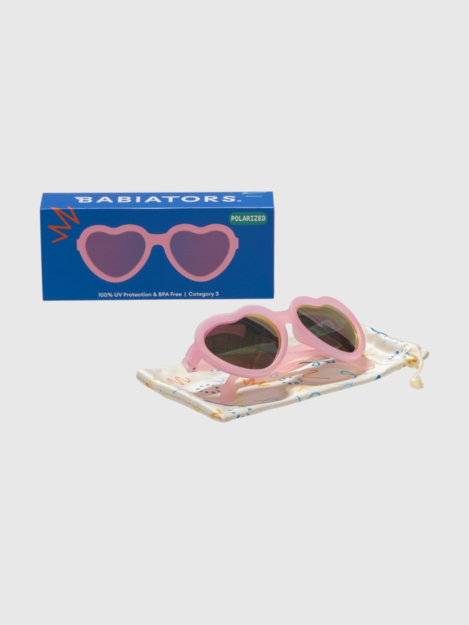 Детские солнцезащитные очки Gap Babiators Polarized Toddler and Kid Heart Sunglasses — фото 3