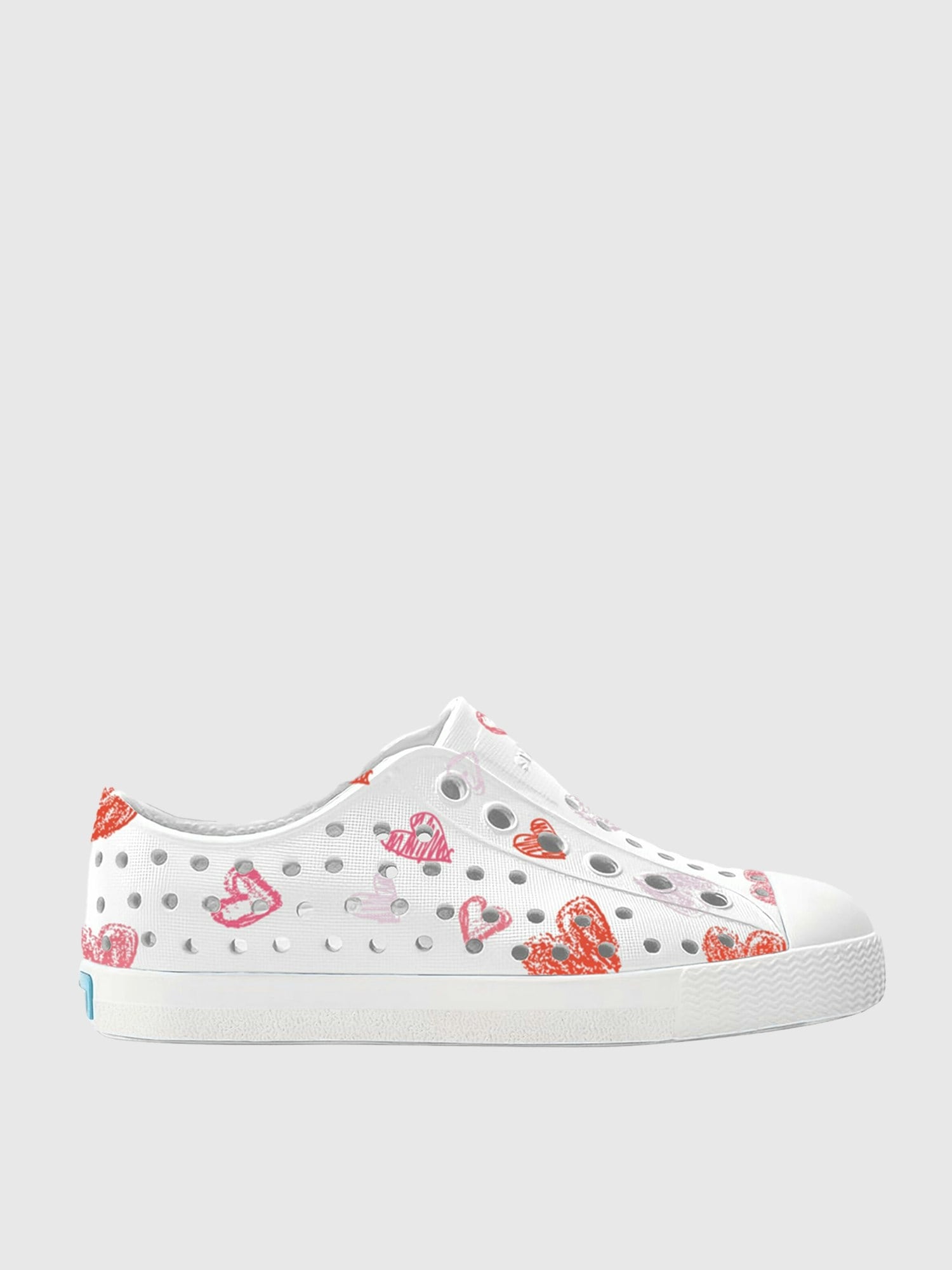 Toddler Native Shoes Jefferson Print - Heart Graffiti