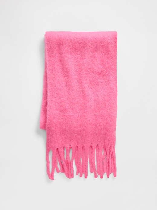 Brushed Fringe Scarf