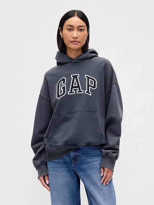 Image number 5 showing, Heavyweight Oversized Logo Hoodie