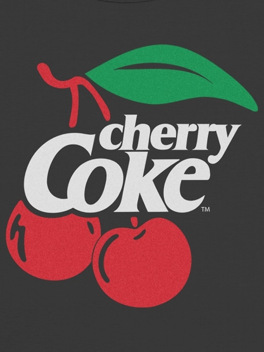 Image number 3 showing, Cherry Coke Graphic Baby Fit T-Shirt