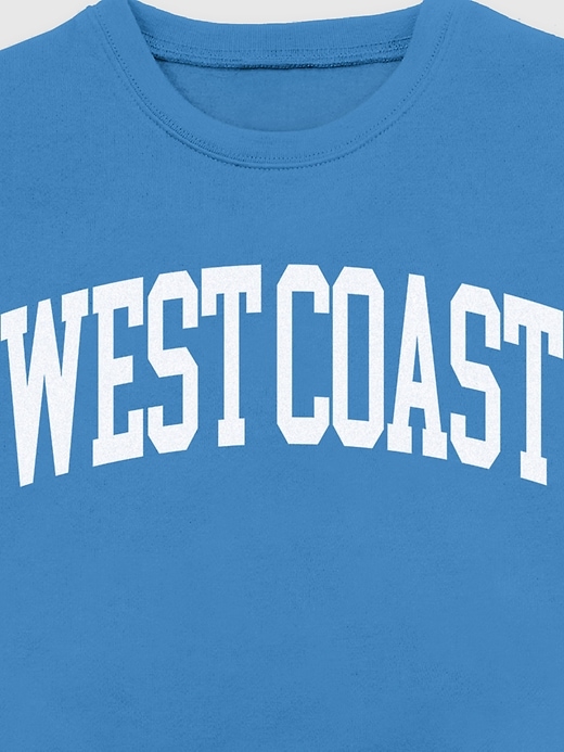 Image number 3 showing, West Coast Graphic Crew Neck Sweatshirt