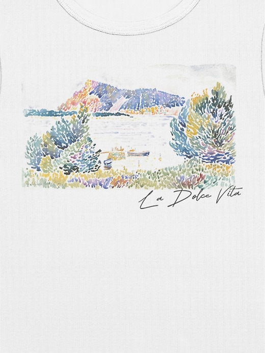 Image number 2 showing, La Dolce Vita Graphic Baby Fit T-Shirt