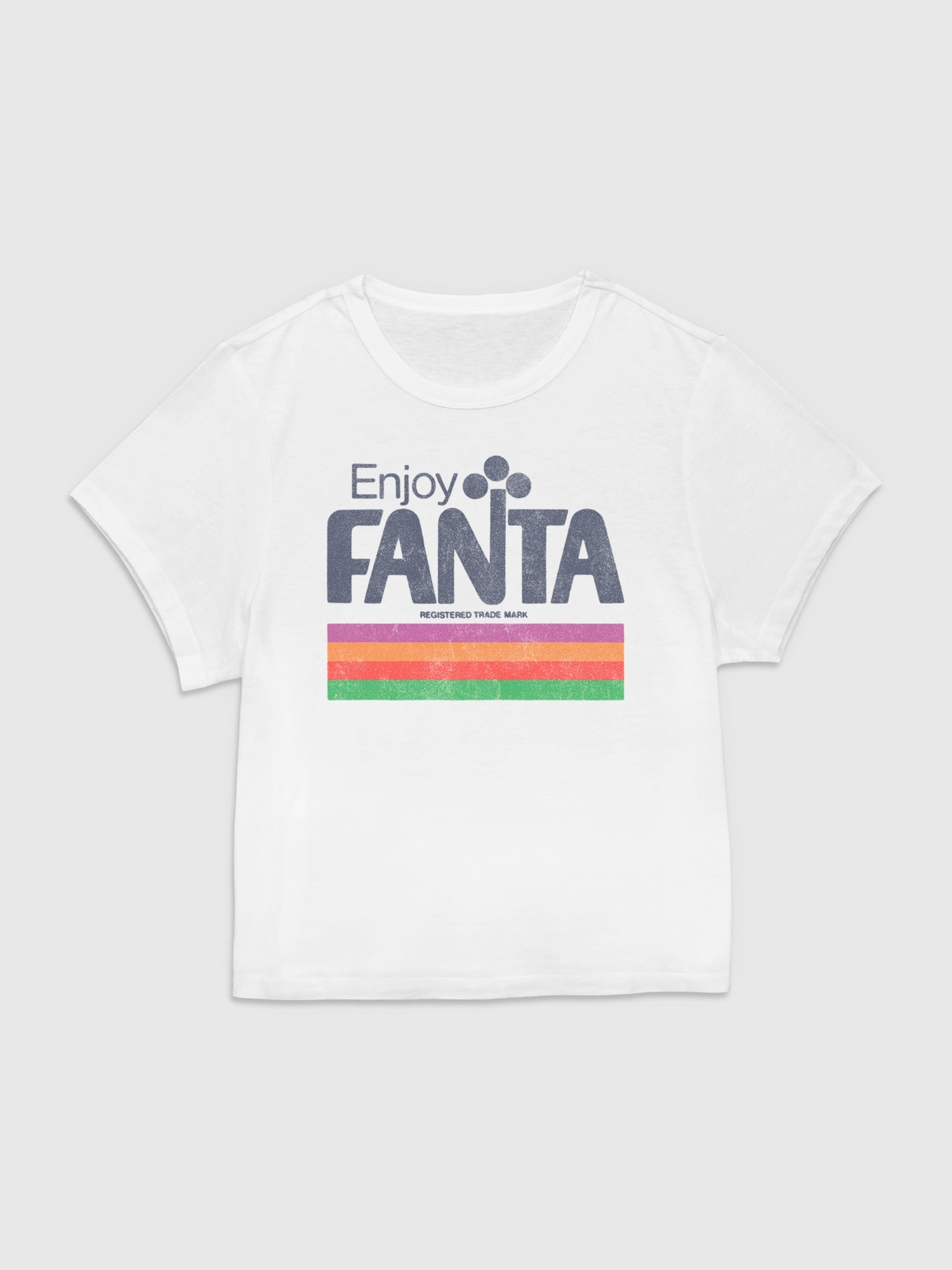 Retro Fanta Graphic Baby Fit T-Shirt