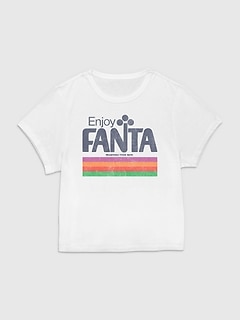 Retro Fanta Graphic Baby Fit T-Shirt