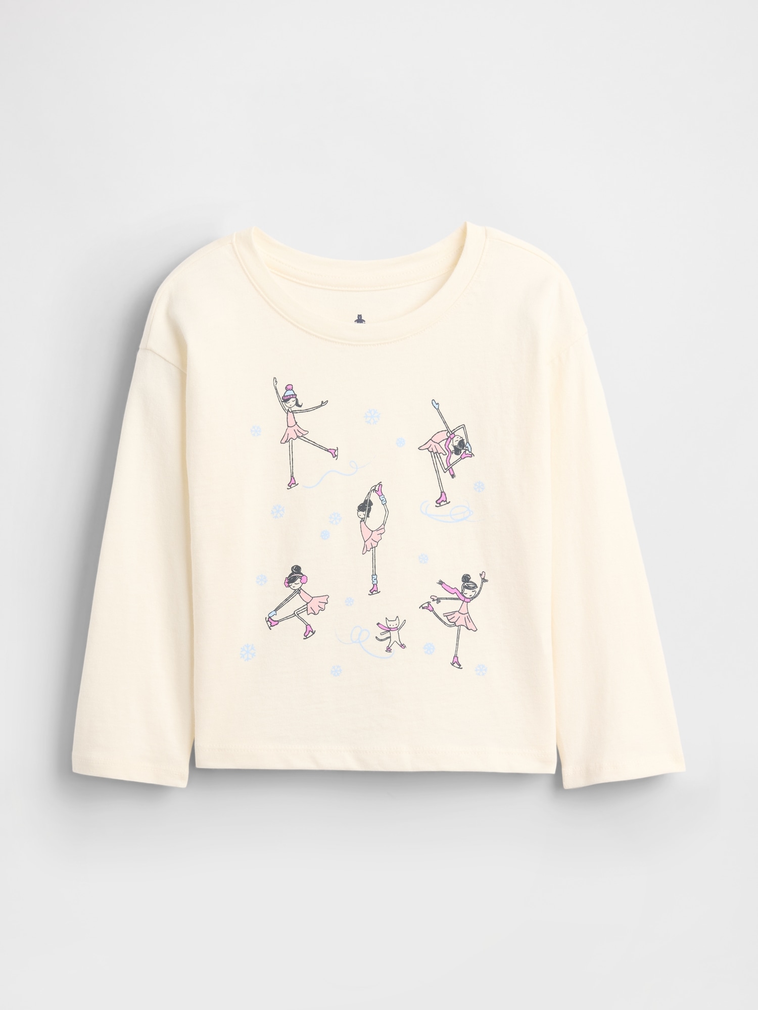 Baby & Toddler Mix & Match Relaxed Graphic T-Shirt - Ice Rink White