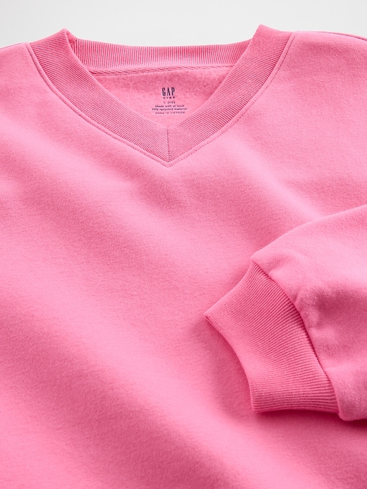 Image number 5 showing, Kids VintageSoft Relaxed V-Neck Sweatshirt