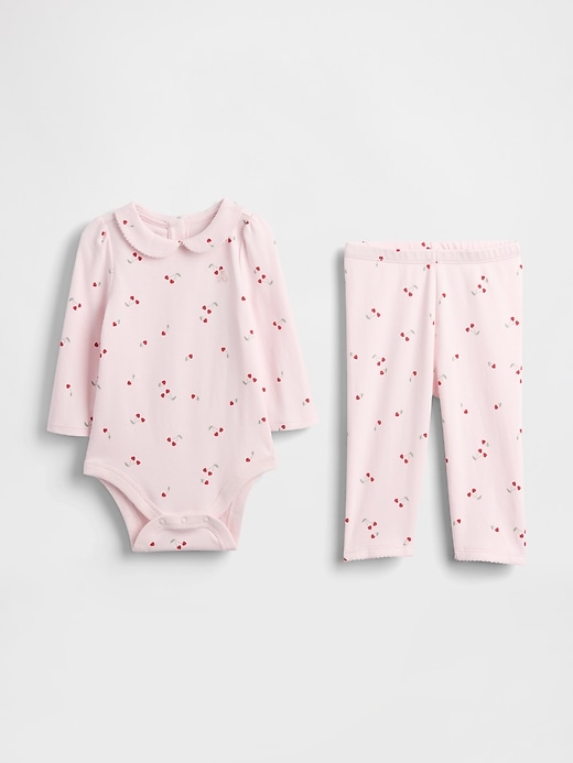 Image number 1 showing, Baby First Favorites Supima® Cotton Bodysuit Outfit Set