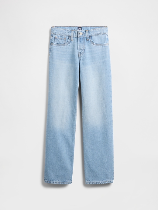 Image number 2 showing, Kids Low Rise Straight Jeans