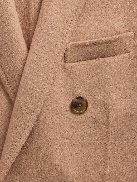Image number 5 showing, GapStudio Wool-Blend Double-Breasted Coat