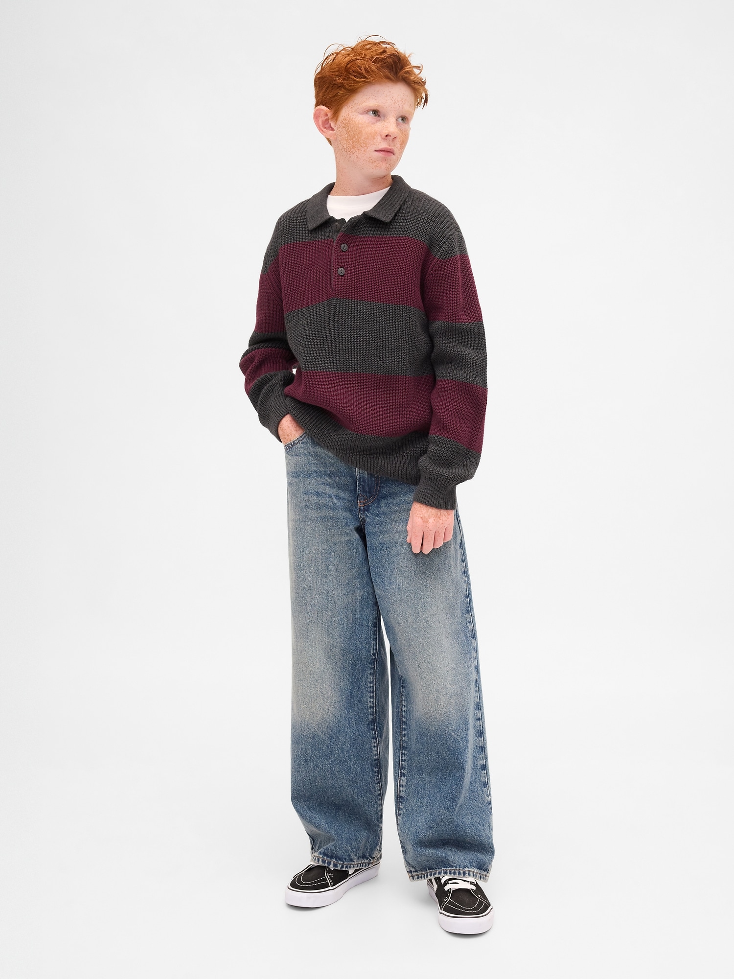 Kids Polo Sweater