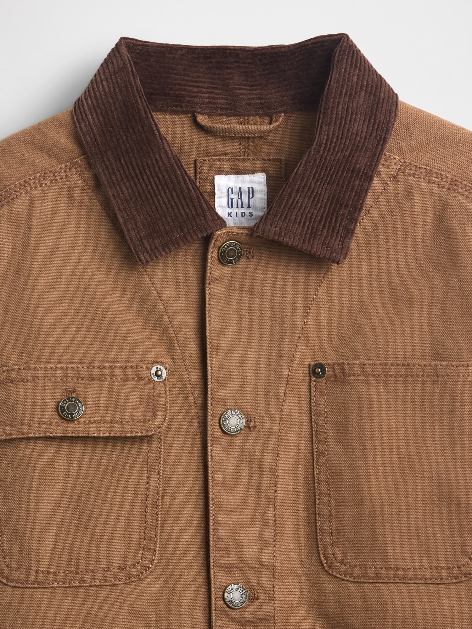 Kids Canvas Utility Jacket