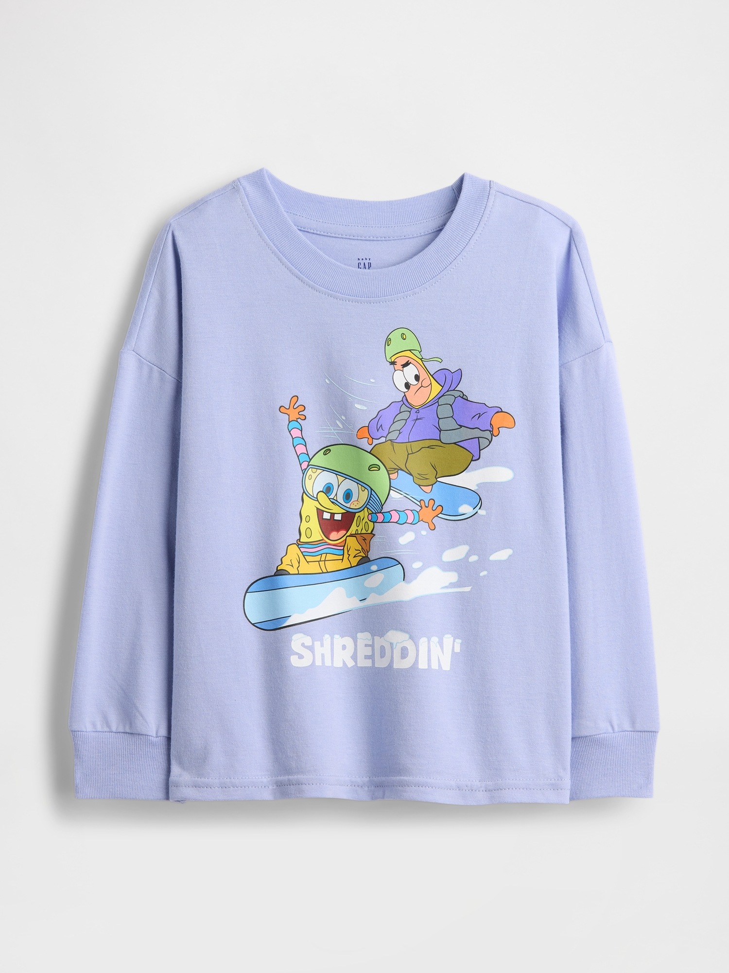 Детские футболки Gap Baby & Toddler SpongeBob SquarePants Graphic Logo T-Shirt