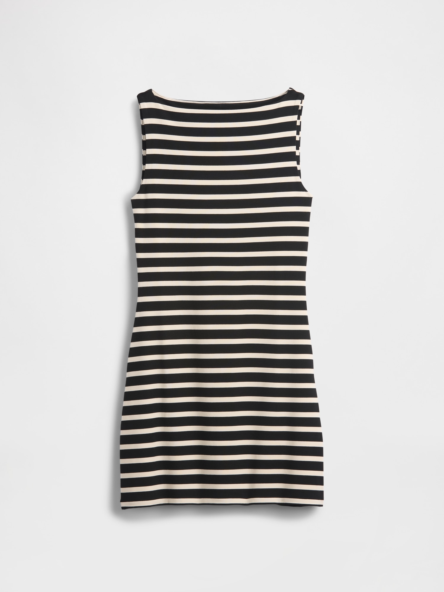Boatneck Mini Shift Dress