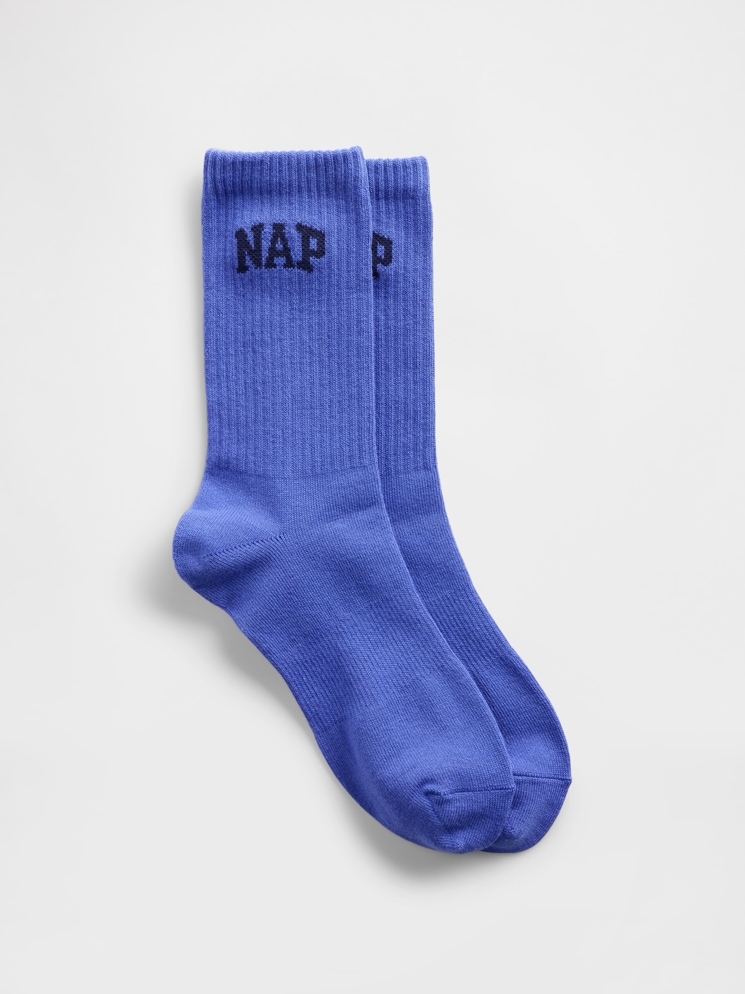 NAP Logo Crew Socks - Dazzling Blue