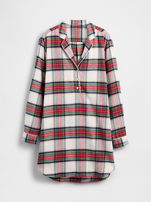 Image number 5 showing, Softest Flannel PJ Dress