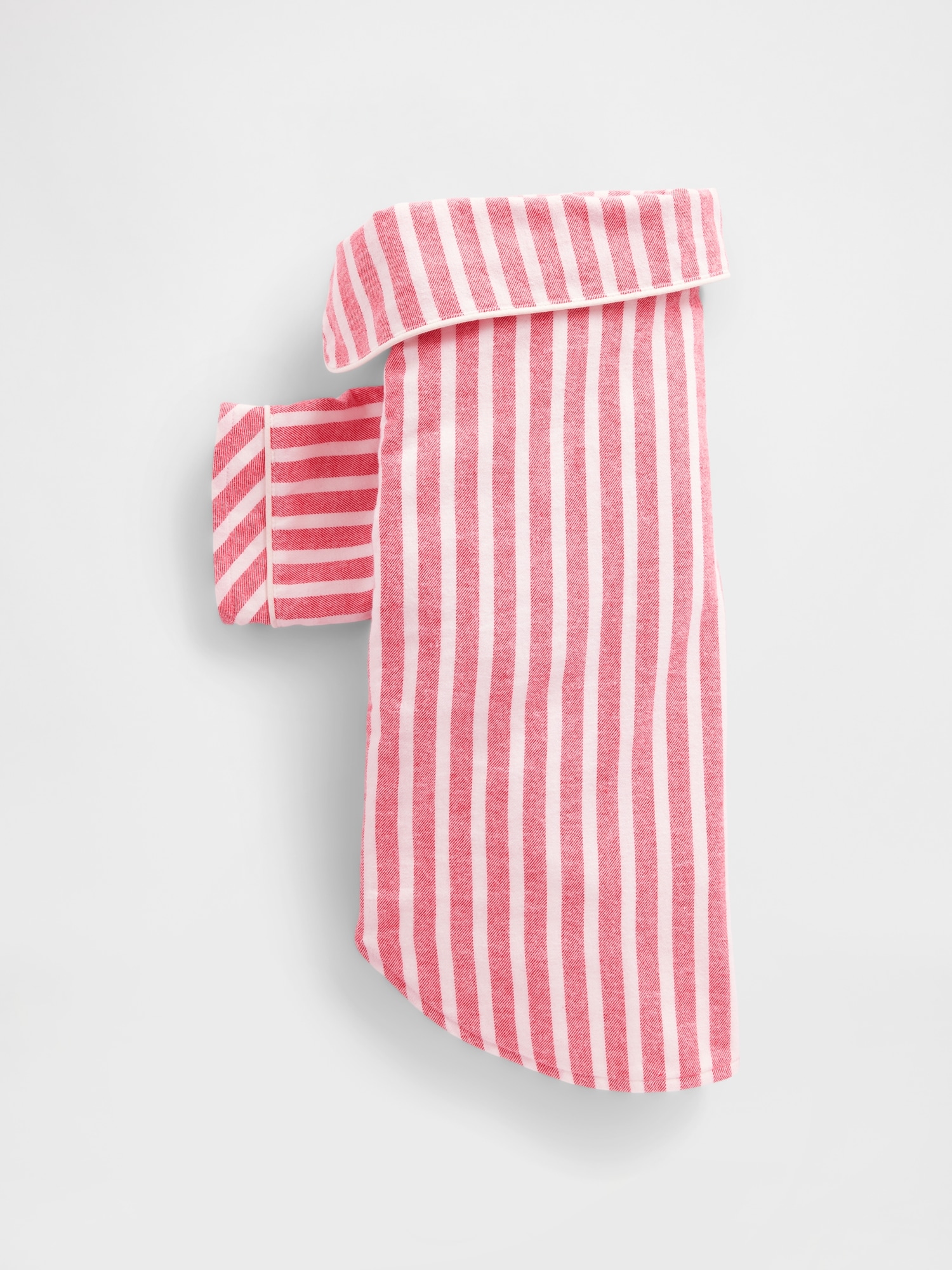 Flannel Pet PJs - Red Stripe