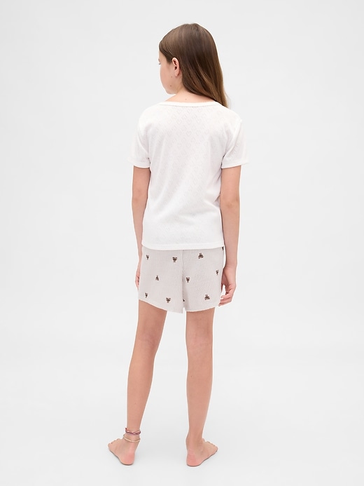 Image number 3 showing, Kids Recycled Flannel PJ Boxer Shorts
