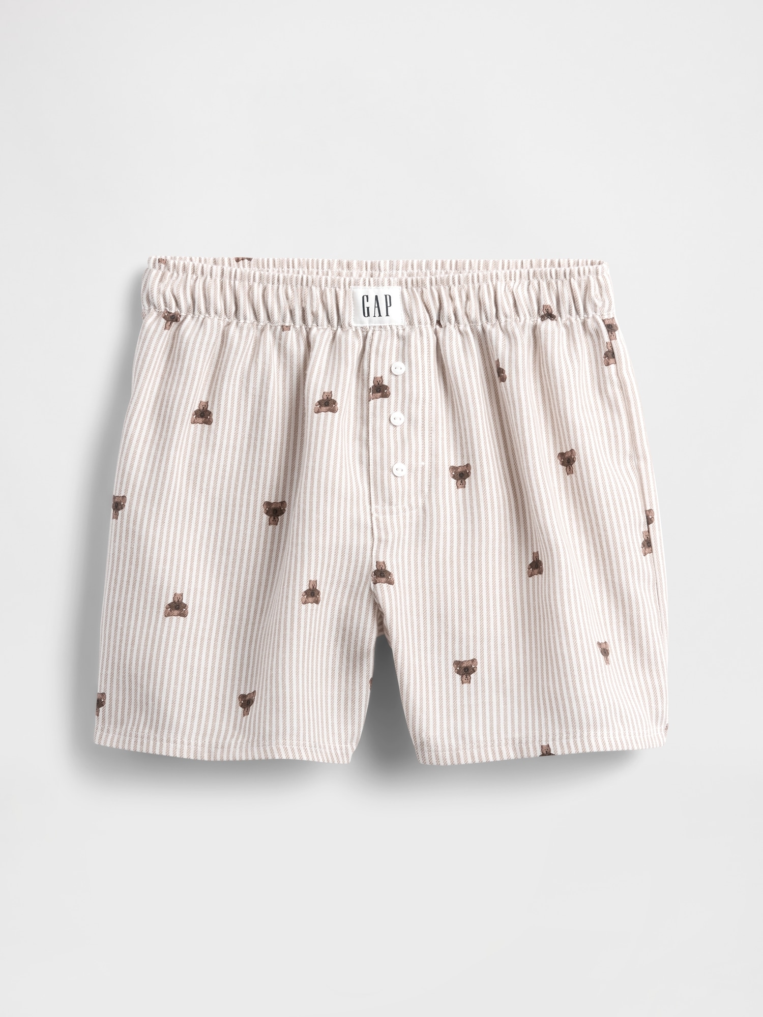 Kids Recycled Flannel PJ Boxer Shorts