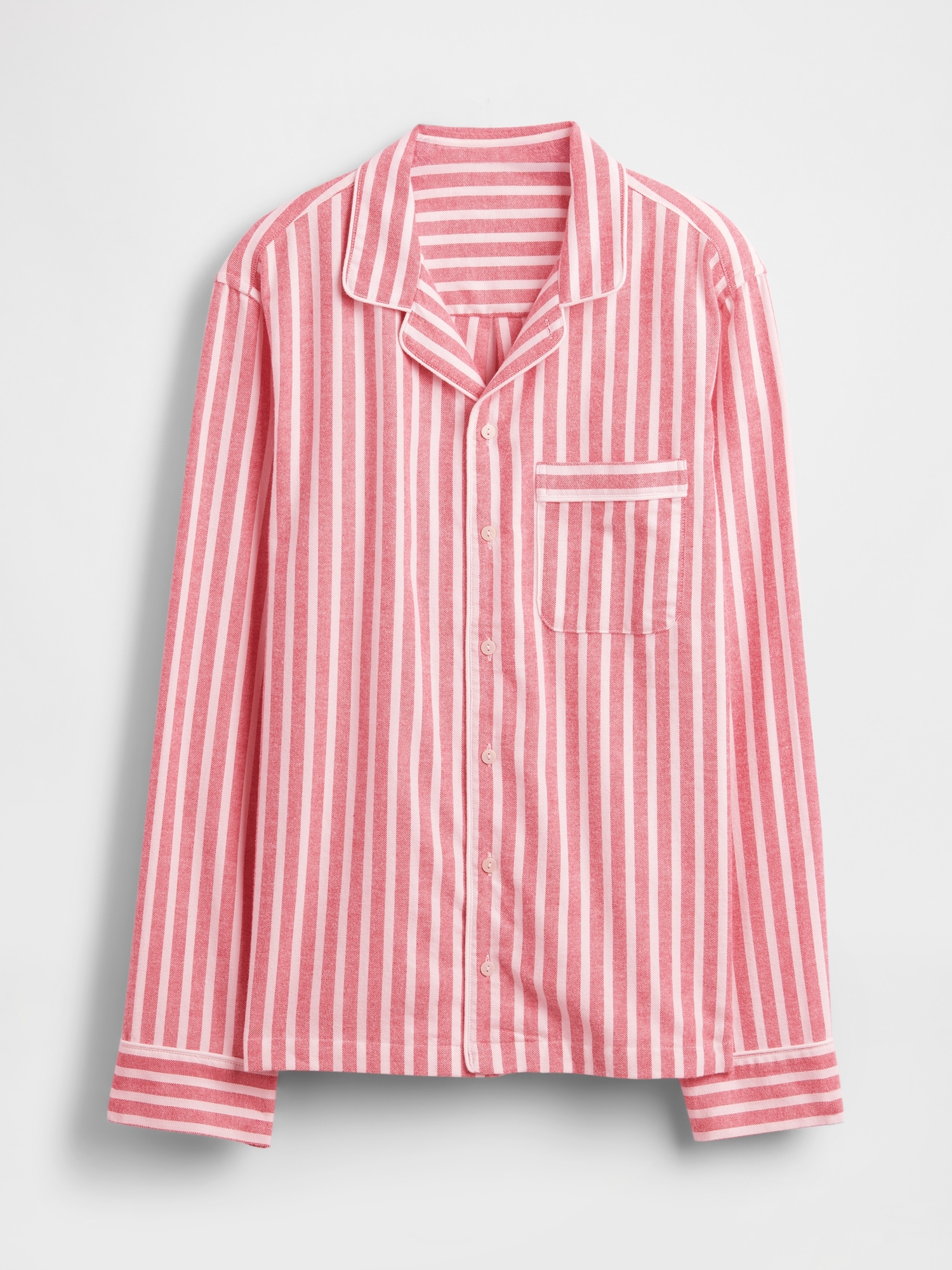 Gap Adult Softest Flannel Pj Shirt In Red