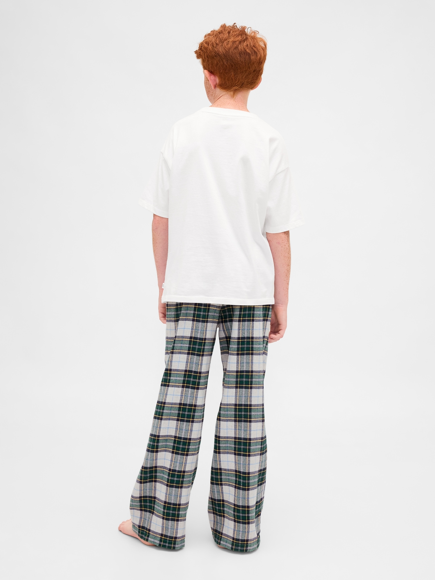 Kids Recycled Flannel PJ Pants