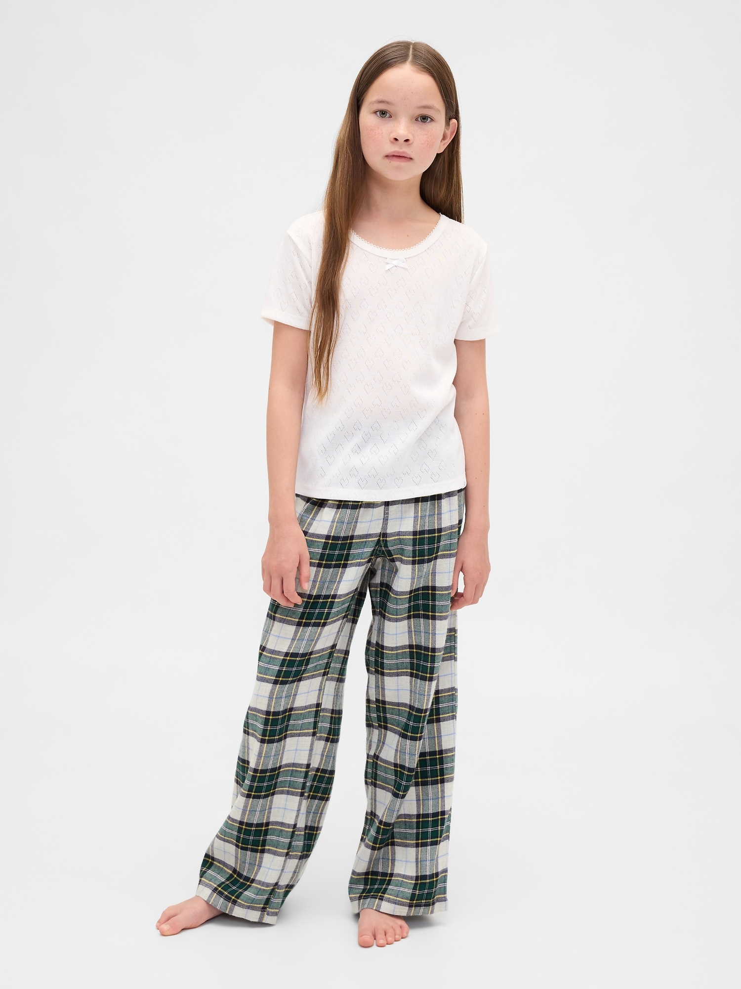 Kids Recycled Flannel PJ Pants