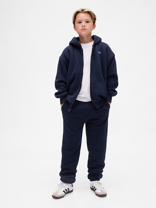Image number 1 showing, Kids Relaxed Sherpa-Lined Joggers
