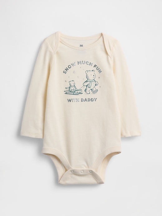Image number 1 showing, Baby First Favorites Organic Cotton Graphic Bodysuit