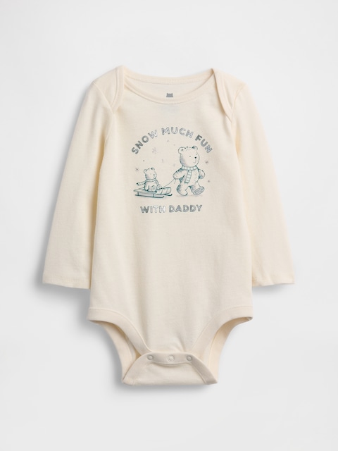 Baby First Favorites Organic Cotton Graphic Bodysuit