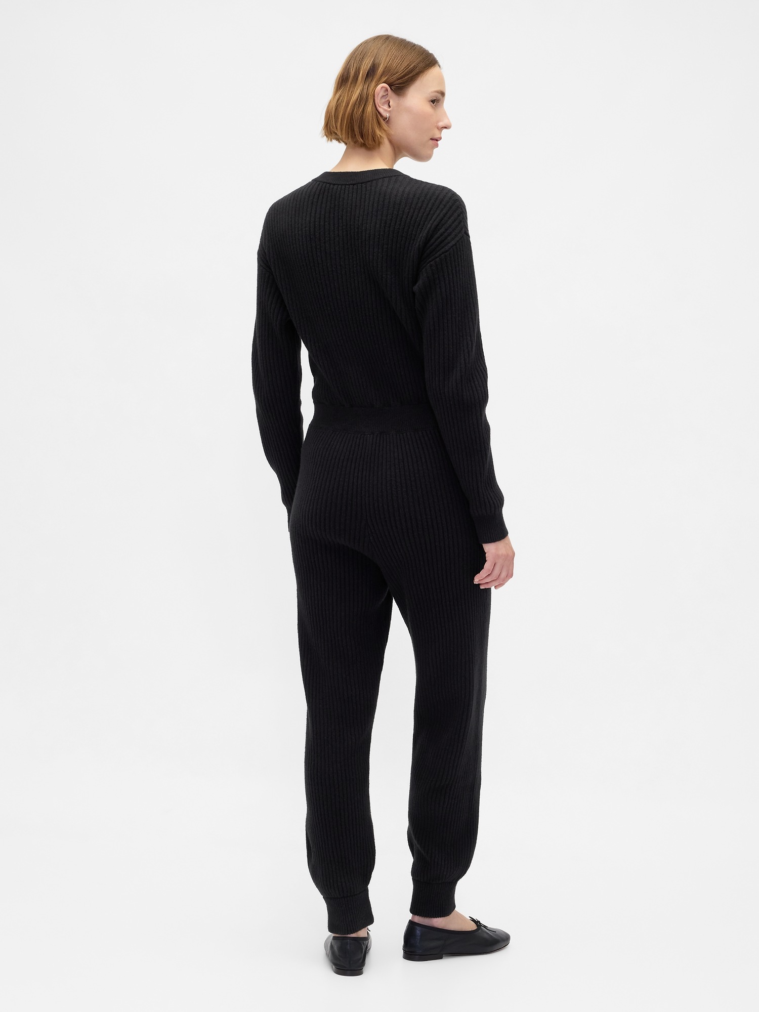 Женские комбинезоны Gap CashSoft Rib Sweater Jumpsuit — фото 2