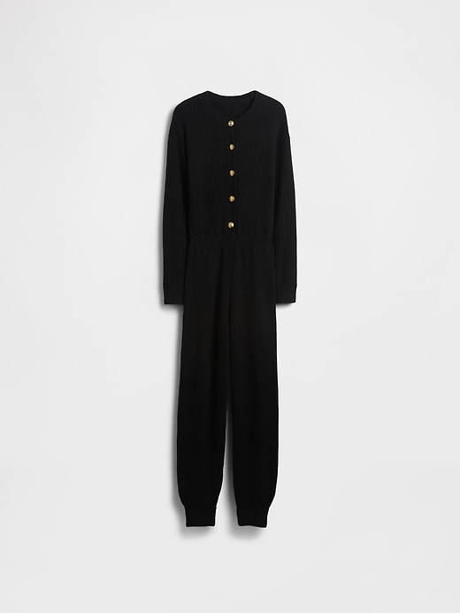 Image number 5 showing, CashSoft Rib Sweater Jumpsuit
